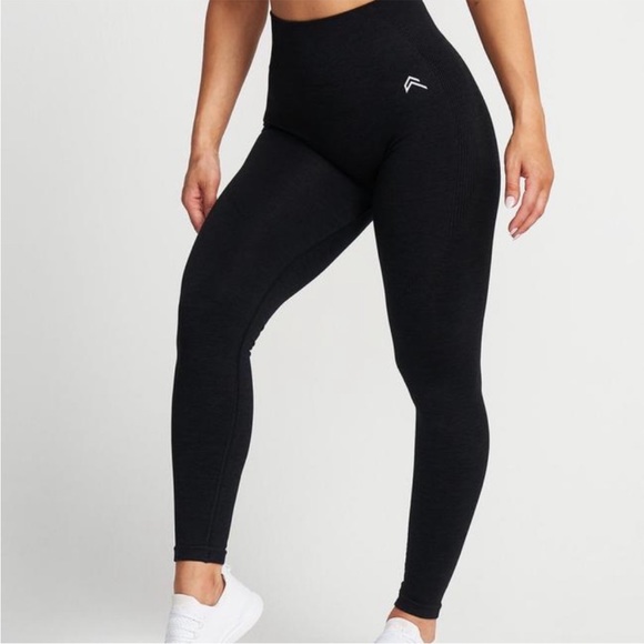 Oner Active Classic Seamless Leggings Black Marl - Picture 1 of 4